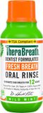 TheraBreath Fresh Breath Mouthwash – Mild Mint – Alcohol-Free – Travel Size – Mondwater – 88 ml