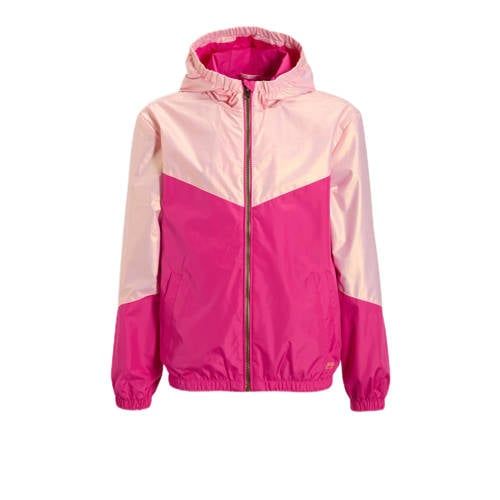 Orange Stars roze metallic jas