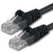 1aTTack.de 15m - zwart - 1 stuk - CAT.6 CAT6 Ethernet LAN-netwerkkabel 1000 Mbit/s patchkabel
