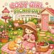 Cozy Girl Picnic Day: Cute Coloring Book for Girls & Teens with 40 Cozy Picnic Scenes, Adorable Animals, Gardens, Nature & Whimsical Outdoor Moments
