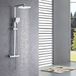 Merkloos Wan GmbH Doucheset – Thermostatisch – Inbouw – Metaal/RVS – 123 cm – Modern