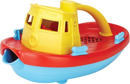 Green Toys Speelgoed sleepboot - Zilver