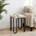 Maison Exclusive - Table basse bois de chêne Sonoma, 40 x 40 x 45 cm, panneaux de particules