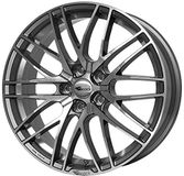 Brock B30 8 x 18 ET 35 Bout Cirkel 5 x 120 Hub Center 72.6 580070807, Himalaya-Grijs Voorgepolijst