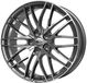 Brock B30 8 x 18 ET 35 Bout Cirkel 5 x 120 Hub Center 72.6 580070807, Himalaya-Grijs Voorgepolijst