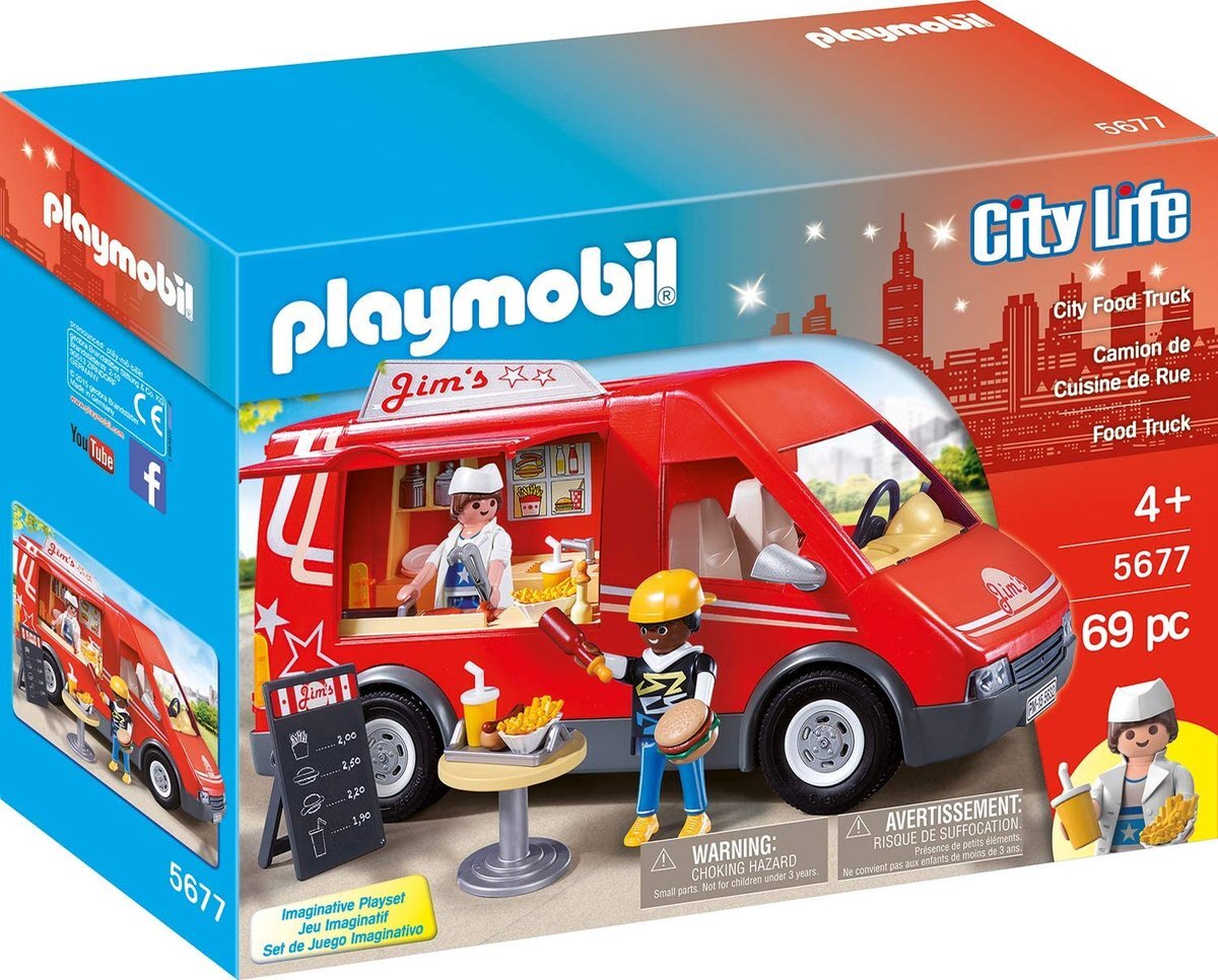 playmobil City Life Festival Food Truck 5677