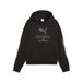 PUMA Sport Boxy Graphic fleece hoodie voor Heren, Zwart, Maat XL