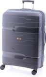 Gladiator Boxing Grote Koffer 77 cm - 105/115 liter - Expandable - TSA slot - Metallic Grey
