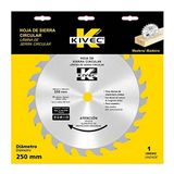 Cevik DB25020Z20 Disco de Widia voor desbrozadoras, 250 x 2,8 x 20 Z = 20