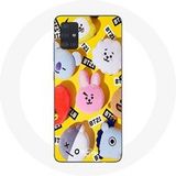 Maniacase Etui voor Samsung Galaxy A71 BTS Bangtan Sonyeondan BT21 Tata Chimmy Cooky Rj Shooky Koya Mang Et Van