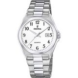 Festina Herenhorloge analoog kwarts met roestvrijstalen armband F20552/1