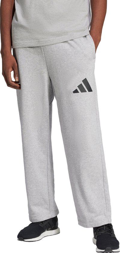 adidas Sportswear Essentials Wide Leg 3 Bar Logo Broek - Heren - Grijs - XL