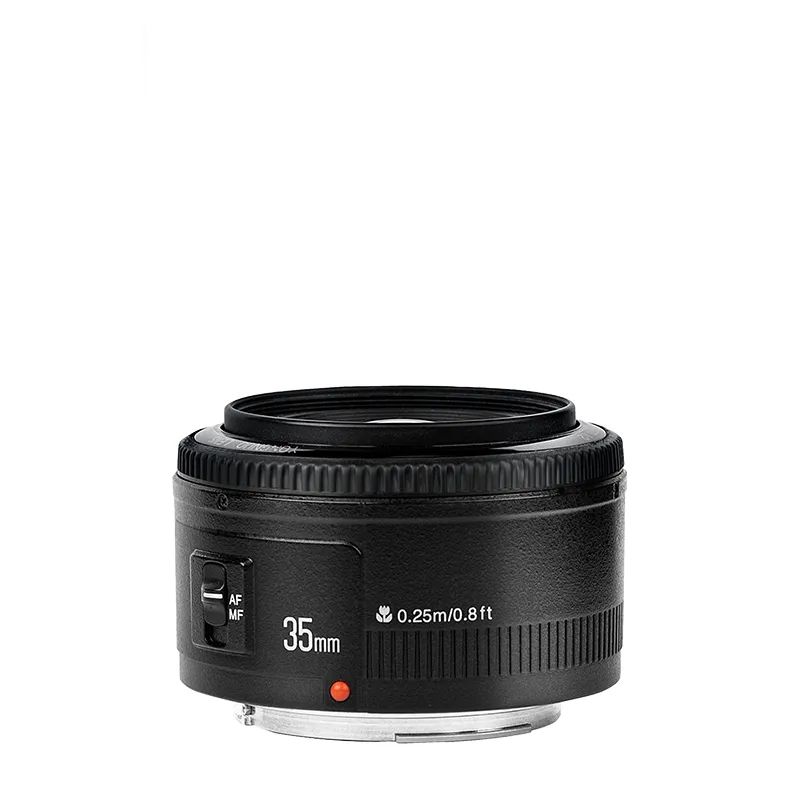 Yongnuo EF YN 35mm f/2.0 Lens - Canon EF Mount - Black