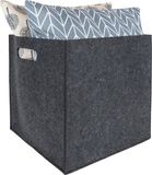 QUVIO Opbergbox vierkant - Vilt - 31 x 31 x 32 cm
