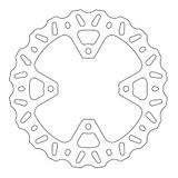 Rear Nitro Rear Mud Brake Disk - 4mm Thickness