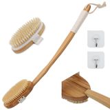 Solidchoice brosse de bain avec manche long et tête de brosse amovible