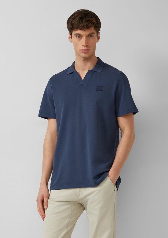 s.Oliver Polo-Shirt 3XL Navy Katoen