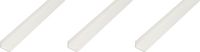 Alberts eco 3 x hoekprofiel, PVC, weiß, 40 x 10 x 1 mm, lengte 1 m