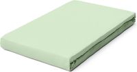 Schlafgut Pure Bio Katoen Jersey Hoeslaken S - 90x190 - 100x220 643 Green Light