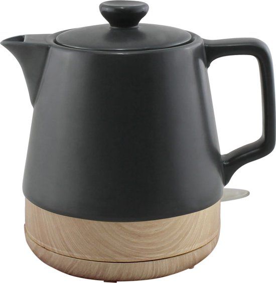 Platinet PEKT100CA - Elektrische Waterkoker Toscana - 1L - Zwart