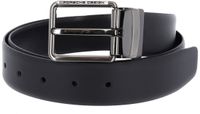 PORSCHE DESIGN Leren riem Raso - Zeus Business Belt Reversible 3,5 W105 Black - Black zwart