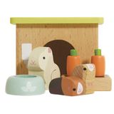 Le Toy Van Dollhouse Pet Set, Bunny and Guinea