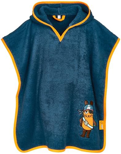 Badstof PLAYSHOES Badstof poncho badjas handdoek