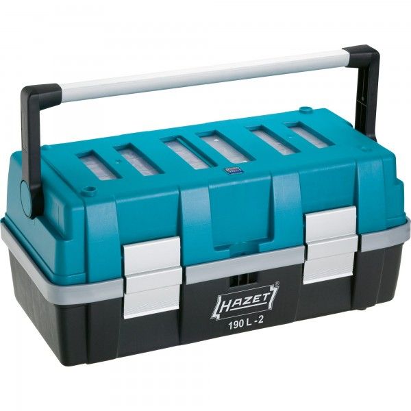 HAZET 190L-2 Tool Box - Plastic - Black, Blue