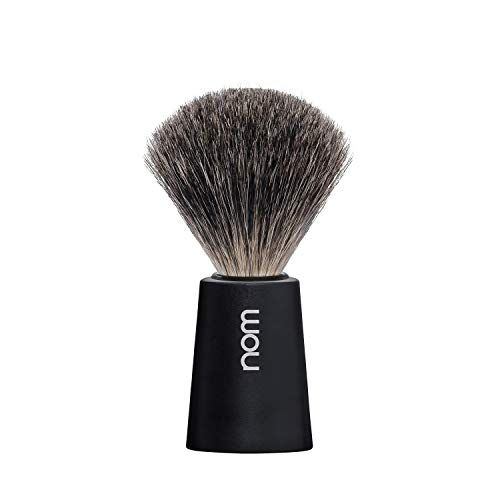 Nom Scheerpenseel Pure Badger Zwart - Scheerkwast - 4028982815760