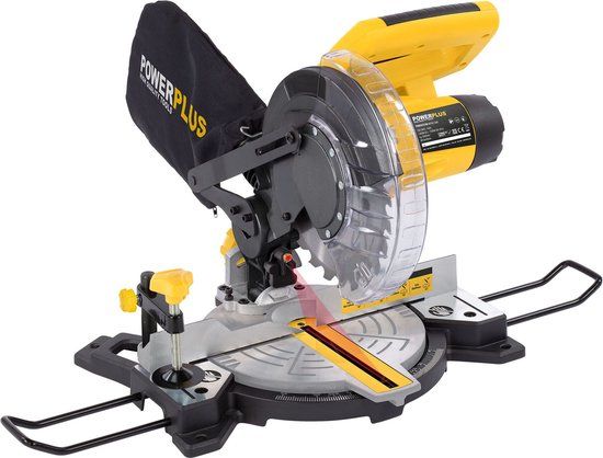 Powerplus POWX075700 Afkort- en verstekzaag - 1500W - 210mm - Laser - Hout