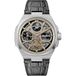 Ingersoll The Spirit herenhorloge 46,7 mm automatisch horloge, zwart, armband