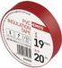 EMOS PVC Insulation tape - Isolatietape - 19mm x 20m - Rood
