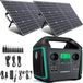 SWAREY Draagbare Energiecentrale 1000W met Zonnepaneel 2x 100W