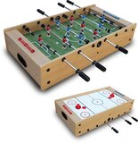 Garlando F-Mini 2-in-1 Tafelvoetbal en Airhockey - Kinderen - Hout