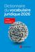 Dictionnaire du vocabulaire juridique 2026