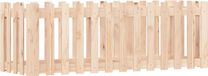 vidaXL Plantenbak verhoogd met hekontwerp 150x50x50 cm grenenhout