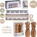 Excellent Houseware Cadeauset Excellent Houseware - Bamboe Peper & Zoutmolen & Kruidenrek 6 delig