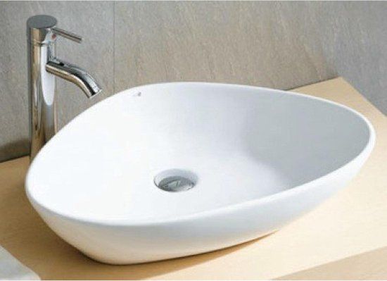 Wiesbaden Opzetwastafel Elite Lavabo 59x39x13.5cm Wit