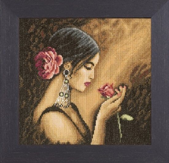 Lanarte 38013A borduurpakket Spanish Beauty