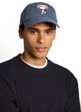 Tom Tailor Denim Pet met Snoopy-borduursel - Maat ONESIZE - black twill yarn dye