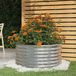 Maison Exclusive - Jardinière de jardin Acier galvanisé 80x80x36 cm Argenté