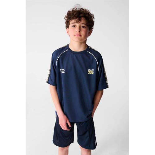 Shoeby T-shirt met backprint donkerblauw