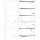 Manuflex RM2191 module d'extension d'étagère 100 kg (L x H x P) 97 x 2.5 x 50 cm acier galvanisé galvanisé plateau métallique
