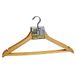 Excèlsa kleerhanger, verpakking van 3, breedte: 44 cm, hout