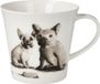 Koffie-/theekop Goebel Koffie / Thee Mok Dikke vrienden Peter Schnellhardt Porselein 350ml