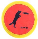 Kerbl Nylon Frisbee 24cm Rood/Geel