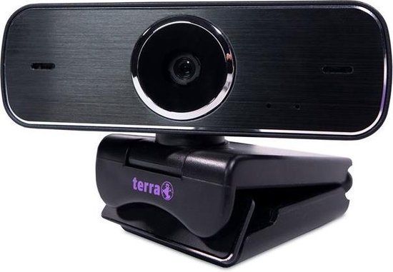 Terra JP-WTFF-1080 HD 1080p Webcam - 1080p - Zwart