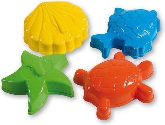 Androni ALL-Bábovičky 12 cm Sea Animals - 4 pcs