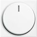 Busch-Jaeger Balance Centraalplaat met Knop voor Dimmer - Polarwit