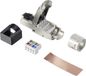 Renkforce RJ45-stekker CAT 8.1 8P8C Stekker Field Termination Plug (tool-free) Zilver RF-4495306